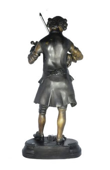 PF Products Mozart Standing Bronze Statue(Traditional Lost Wax Bronze Process/on Marble Base)