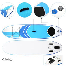 HEYTUR Inflatable SUP Bodyboard White