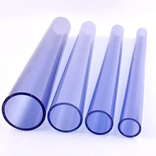 Clear Rigid Acrylic Pipe - 0.5M Length, Transparent UPVC Tube for Aquarium, Garden Irrigation & DIY Projects - 1 Piece(200mm)