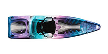 Perception Kayaks Hangtime 11 Recreational Kayak - Reclining Seat - Rear Lounging Seat - 11 ft - Funkadelic
