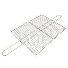 OEKFVCHVZ 1pcs Stainless Steel BBQ Fish Meat Net Barbecue Grill Mesh Wire Clamp Outdoor Picnic