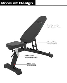 EonfitOmni Power Rack with Smith Machine Home Gym Black