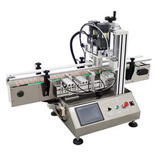 TECHTONGDA Automatic Electric Bottle Capping Machine with Conveyor Stainless Steel
