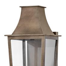 Hinkley Georgetown Medium Wall Mount Lantern, Burnished Bronze