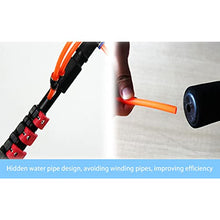 Solar Panel Cleaning Brush and Pole, Window Cleaning Poles Water Fed Brush, Cleaning and Washing Tool, for Window Glass, Solar Panel