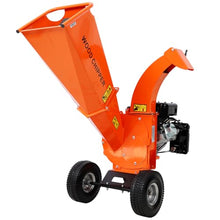 Wood Chipper Shredder Mulcher Heavy Duty 7 HP 212cc Gas Powered 3 Inch Max Capacity, EPA certificated Engine