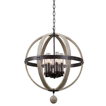 Kalco Harper Outdoor Pendant 6-Light 240W Florence Gold