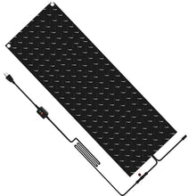 ZRUTIMI Snow melt mat in Winter Outdoor Stairs, Steps, doorways, Sidewalks, driveways Non-Slip melt ice, Melting 2 inches of Snow per Hour(60x200cm/23.6x79in)