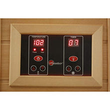 MAXXUS 3 Per Low EMF FAR Infrared Carbon Canadian Red Cedar Sauna Red