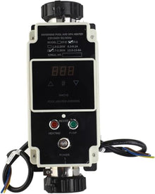 Acivirdde 220V Electric Pool Heater with Digital Thermostat for Swimming Pools, Spas, and Hot Tubs Heating Solution for Ultimate Comfort