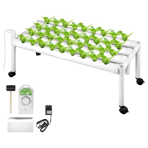 UNbit Indoor Hydroponics System Indoor Garden Indoor Garden Planter,Hydroponic Grow Kit,Hydroponics Tower,Indoor Gardening System, Indoor Garden Germination Kit wyqdp240305(Color:,Size:36Sites)