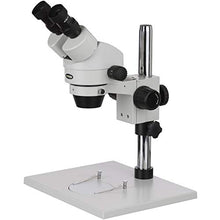 AmScope Professional Binocular Stereo Zoom Microscope 7x-90x White