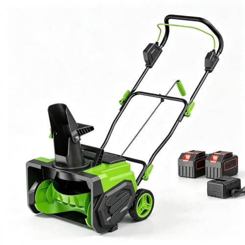 Electric Snow Blower Universal Kit with Dual Batteries
