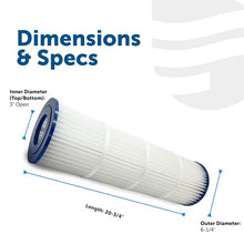 Clear Choice Pool Spa Filter for Pentair Quad DE 60 6-Pack High Flow