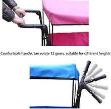 OTQEFTN Shopping Cart Portable Folding Garden Trolley Cart Heavy Duty Wagon Multi-Function Shopping Cart for Outdoor Handcart