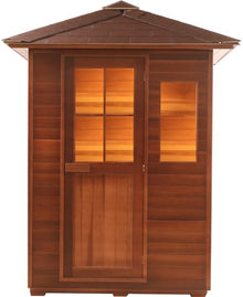 SymbolicSpas Outdoor Swedish Sauna Canadian Cedar Wood