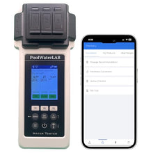 Digital Pool Water Tester, Bluetooth, Wi-Fi, App, Cloud, Pool Testing Kit, 27 Water Parameters, Accurate, All in One, Field Tested - PoolWaterLAB