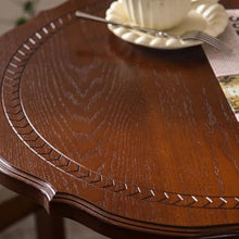 Chicken Couch End Table Retro Wooden Round Table Coffee Table Furniture Sofa Side Table Dessert Table Corner Tables for Living Room
