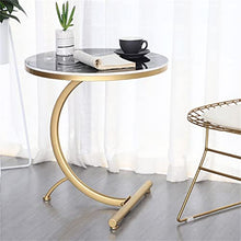 NRFJFOP Home Side Table Furniture Round Coffee Living Room Small Bedside Design Sofa