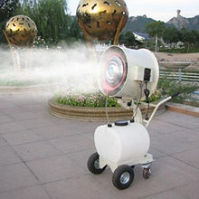 LLYB Cooling Fan Hand-Push Misting Fans, Outdoor Oscillating Cooling Pedestal Fan, Cooling,Misting, Dusting, Humidifying 90° Oscillation with Wheels Ideal for Commercial Venues Factory Workshop Flow