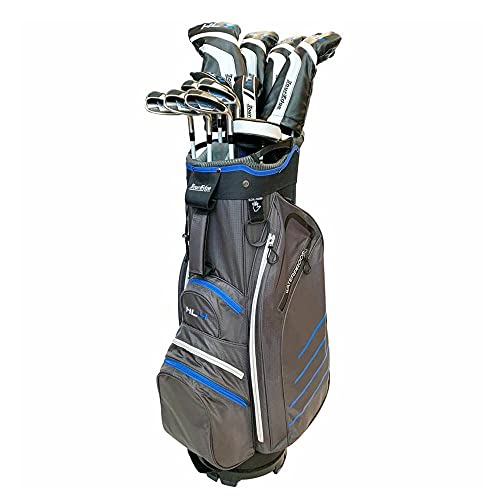 Tour Edge HL4 to-Go Women's Complete Golf Set Reg Flex-Graphite-RH Grey/Blue