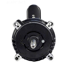 The Pool Supply Shop 1 Horsepower Black and Silver Key Shaft Pool Pump Motor 1.5 SF Black