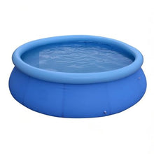 12ft x 30in Round Inflatable Above Ground Swimming Pool (2 Pack), Blue