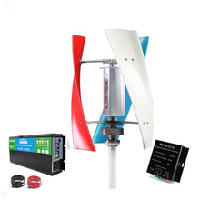 HENGJINGTR 48V,9000W Low Start Wind Speed Large Wind Turbine,3 Blades Vertical Axis High Power 12V 24V 48V 220V Vertical Axis Wind Turbine for Outdoor