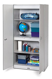 Jonti-Craft Rainbow Accents Storage Cabinet Gray