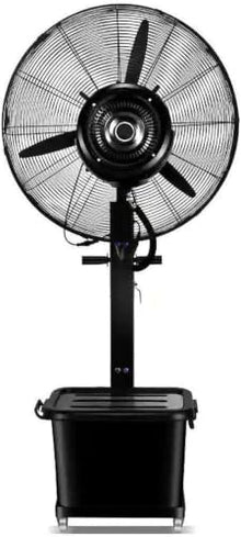 HUXUZYDY Fan Misting, Outdoor Fan Misters for Cooling, Misting Fans for Outside, 90° Oscillation, 3 Cooling Speeds 11 Gallon Large Capacity Tank,81cm/31.9in,81cm/31.9in