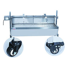 INTSUPERMAI Spit Roaster Rotisserie Grill Rotisserie kit Stainless Steel Spit 46" BBQ Electric Grill 66LB Motor Load