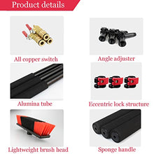SHENUZ Water Fed Pole Kit Window Cleaning Pole Water Fed Telescopic Brush/Cleaning Photovoltaic and Solar Panels, Solar Panel Cleaning System,24FT/7.2M