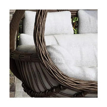 XJOYSL7921 Rattan Chair Outdoor Hanging Basket Chair Indoor Swing Cradle Hanging Chair Hanging Basket Balcony Modern Accent Chair for Living Room