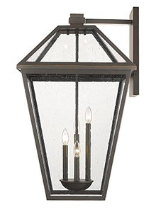 Z-Lite Talbot Outdoor Wall Sconce 4-Light 240W Oil Rubbed Bronze