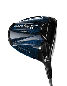 Callaway Golf 2023 Paradym X Driver Left Hand Hzrdus Silver 50G Shaft Stiff Flex 10.5 Degrees Loft Black Silver