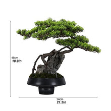 Artificial Bonsai Artificial Bonsai Welcome Songya Baigen Bouldering Bonsai Ornaments Porch Hotel Welcome Green Plants Ornaments Office Decoration for Home Office