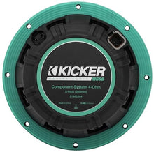 KICKER 51MSS84 MSS 8-Inch Premium Marine 4-Ohm LED Component System Pair