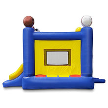 Cloud 9 Commercial Grade Sports Bounce House 100% PVC 17' x 13' Multicolor Inflatable
