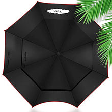 BEYSG Large Fishing Umbrella Parasol Black