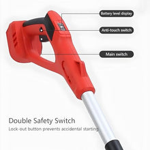HYUIO Foldable Snow Shovel Blower, Electric Snow Removal Thrower with Retractable Pole, Easy Snow Clearing, Snow Thrower for Driveway Winter Snow Removal(Two Battery)