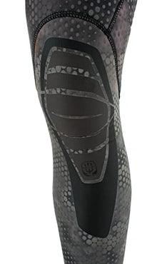 SEAC Seac Snake Man Two-Piece Open-Cell Neoprene Wetsuit 5mm Large Grey Camo