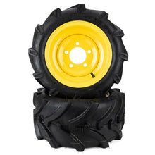 (2) Aggressive Tire Assemblies 18x8.50-10 Fits John Deere 1023E 1026R 1025R LVA20123