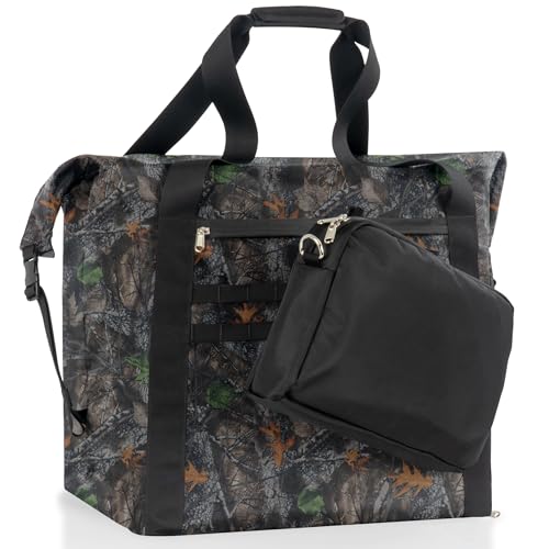 Xtreme Sight Line ~ AQUA G CUBƎ 100 Waterproof Faraday Bag + XTECH Faraday Bag for Medium to Large Generators and Electronics ~ Protects Against EMP/CME/EMF/RF ~ Backwoods Camo Combo
