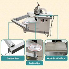 LGXEnzhuo 220V 1.7KW Woodworking Edge Trimmer, Rocker Arm Design