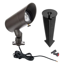 WAC Landscape Lighting, LED 12V Basic Accent Light 6W with Adjustable Beam Angle 2700K in Bronze (Pack of 12)