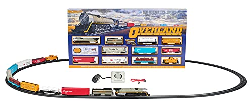 Bachmann Trains Overland Limited Electric Train Set HO Scale Wood