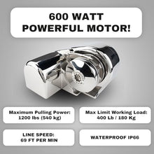 South Bend Components S612 Horizontal Windlass Anchor System 600W 12V DC Stainless