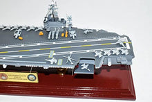 Squadron Nostalgia LLC USS Abraham Lincoln CVN-72 Nimitz Class Carrier Scale Model Mahogany 24 Inch Multicolor