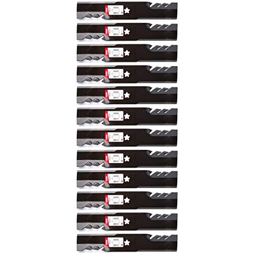 12PK Oregon 596-615 G5 Gator Blades for 48" AYP 173920, 173921, 180054