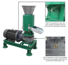 TECHTONGDA 8mm Die Wood Pellet Mill Pelletizer Press Machine Output 132 LBS/H Dual Press Rollers Suitable for Straw Peanut Shells Waste Paper Pellets for Heating & Power Generation 220V